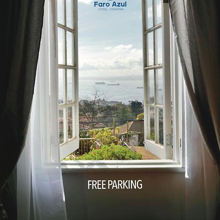 Hotel Faro Azul Valparaiso Cerro Alegre Buitenkant foto