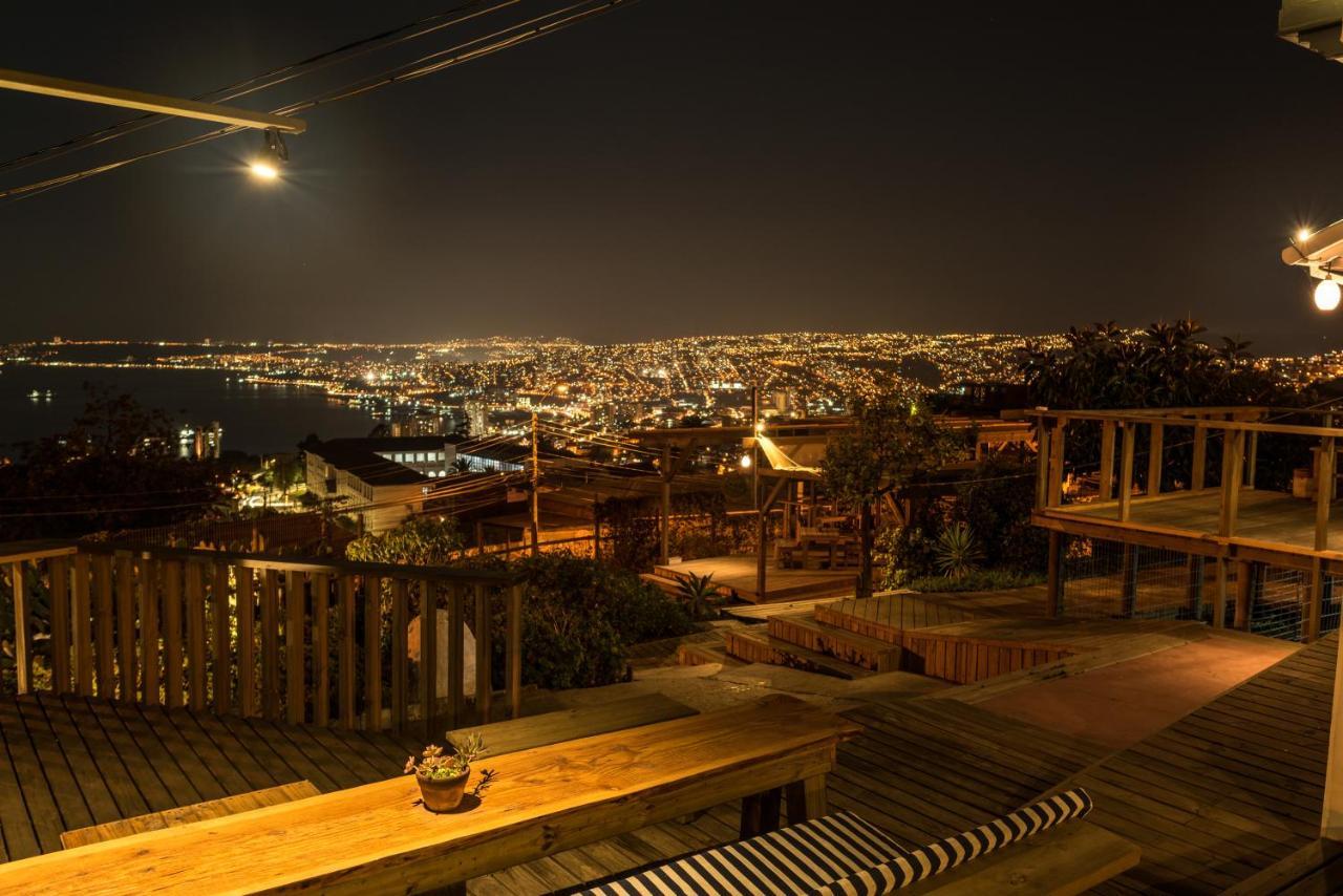 Hotel Faro Azul Valparaiso Cerro Alegre Buitenkant foto