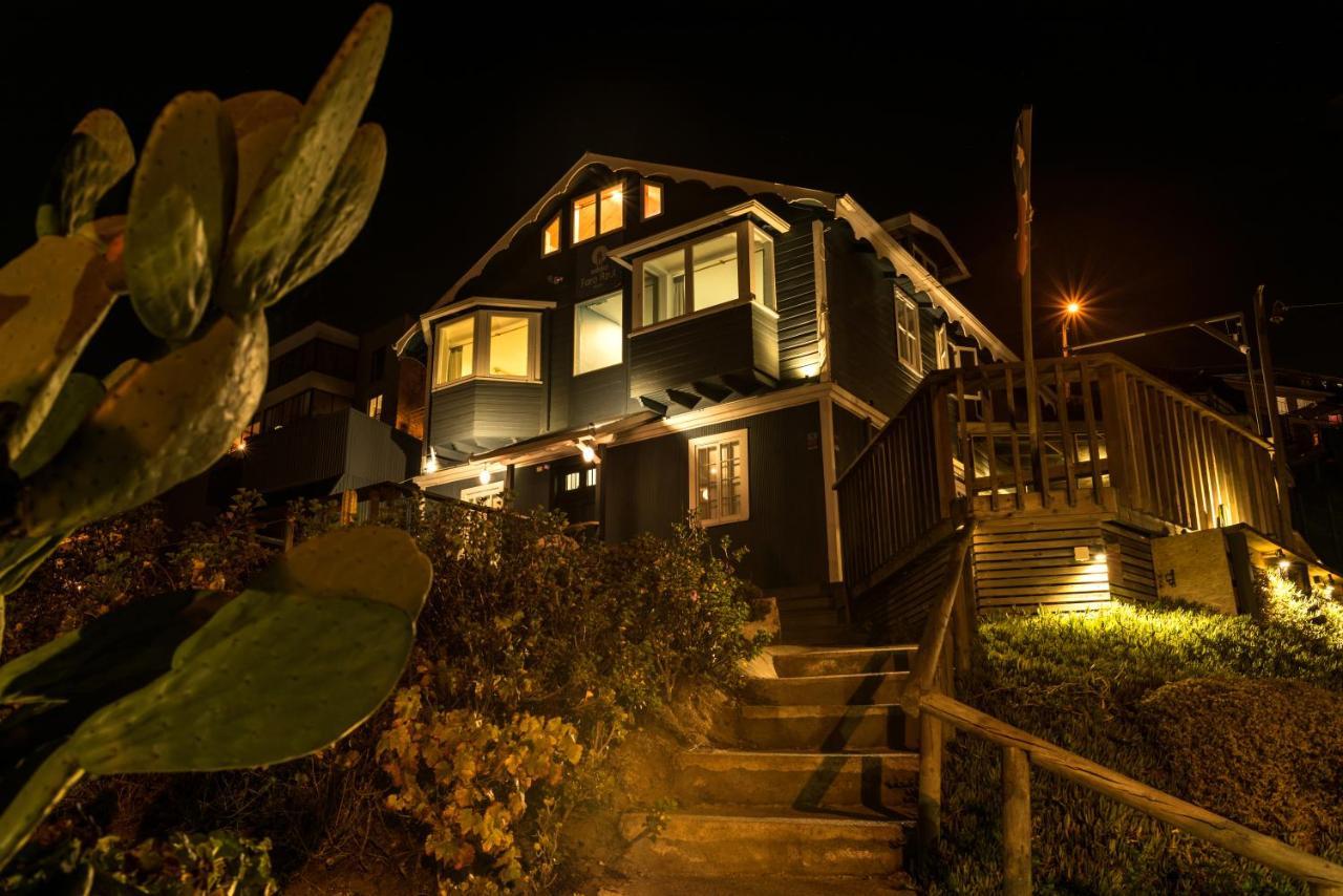Hotel Faro Azul Valparaiso Cerro Alegre Buitenkant foto