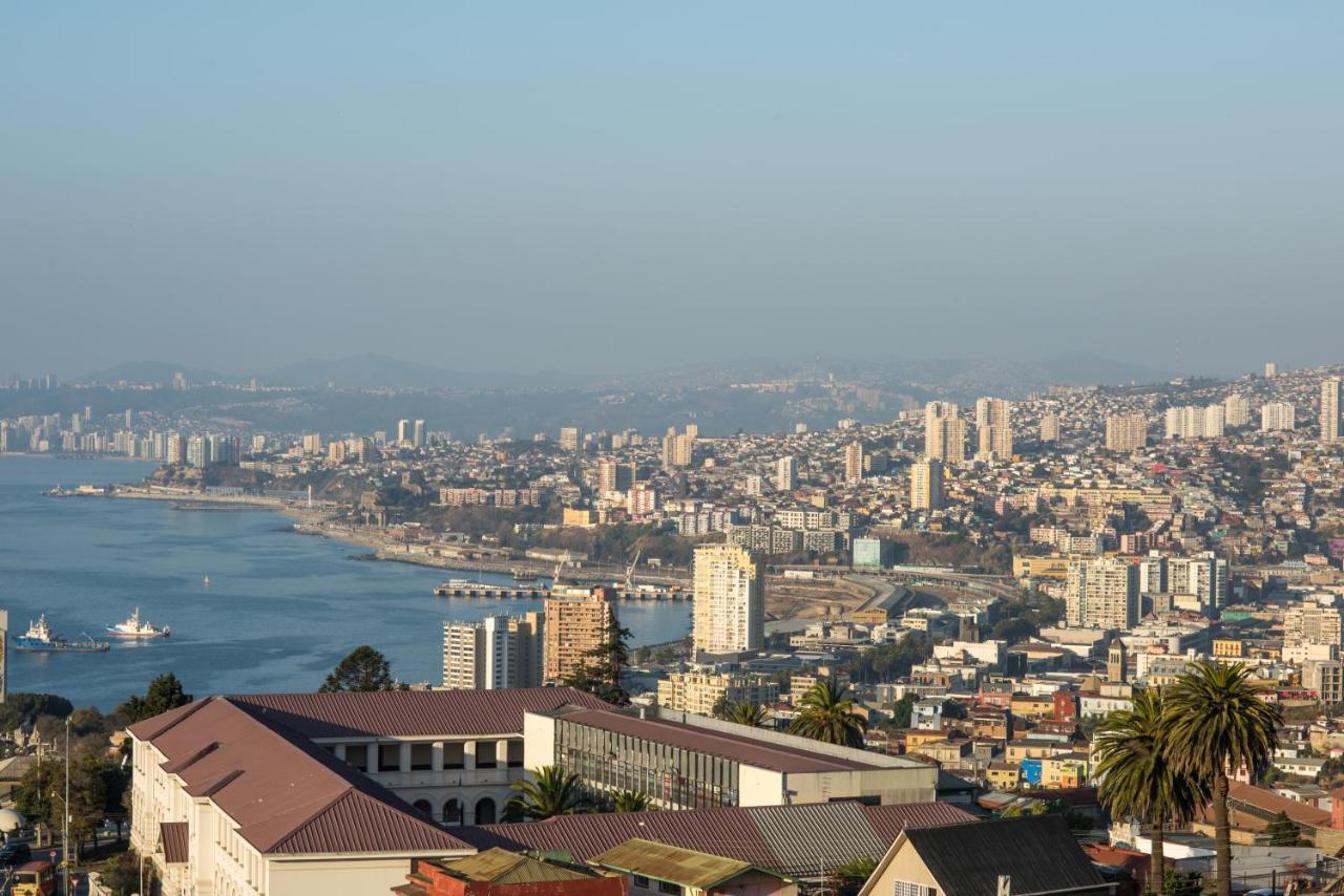 Hotel Faro Azul Valparaiso Cerro Alegre Buitenkant foto