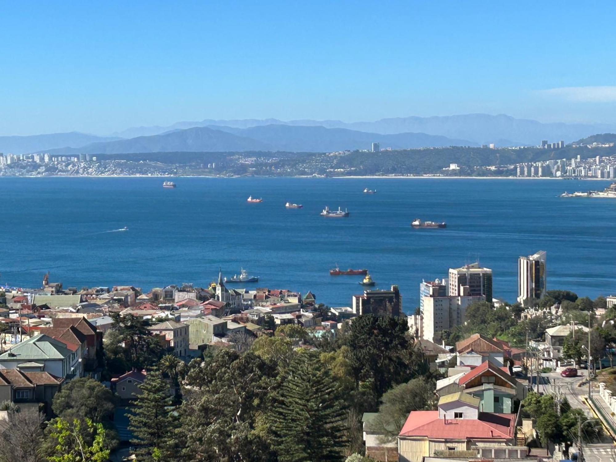 Hotel Faro Azul Valparaiso Cerro Alegre Buitenkant foto
