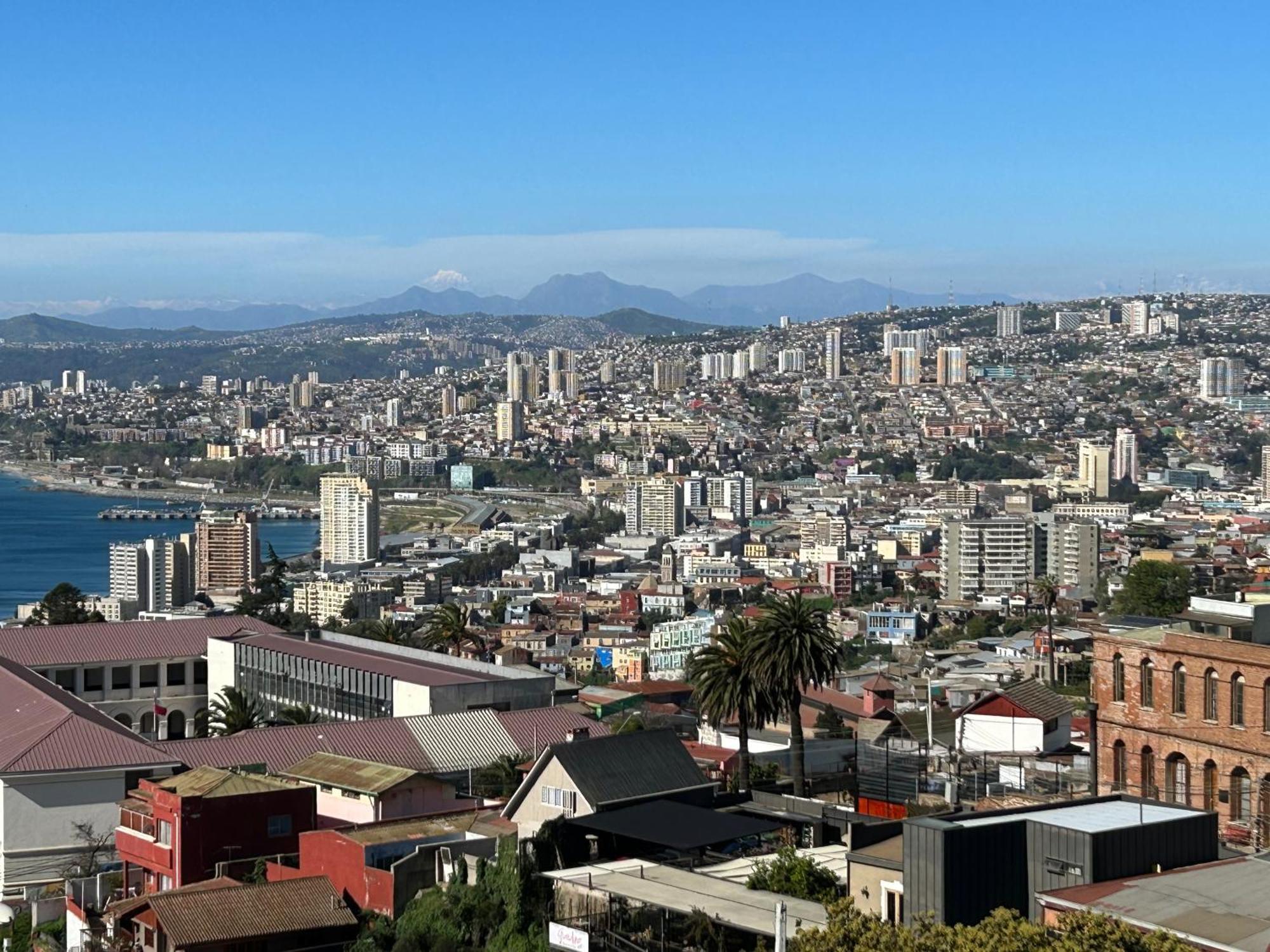 Hotel Faro Azul Valparaiso Cerro Alegre Buitenkant foto