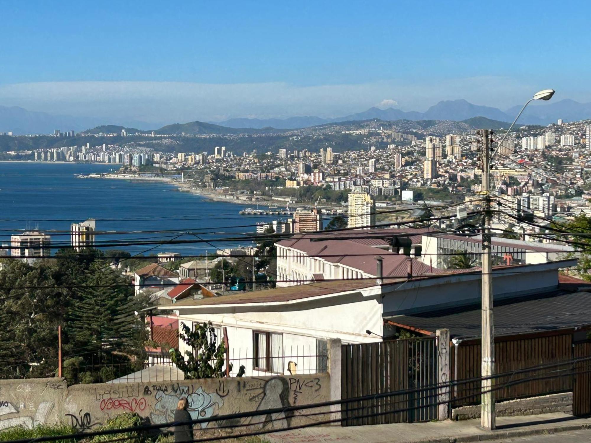 Hotel Faro Azul Valparaiso Cerro Alegre Buitenkant foto