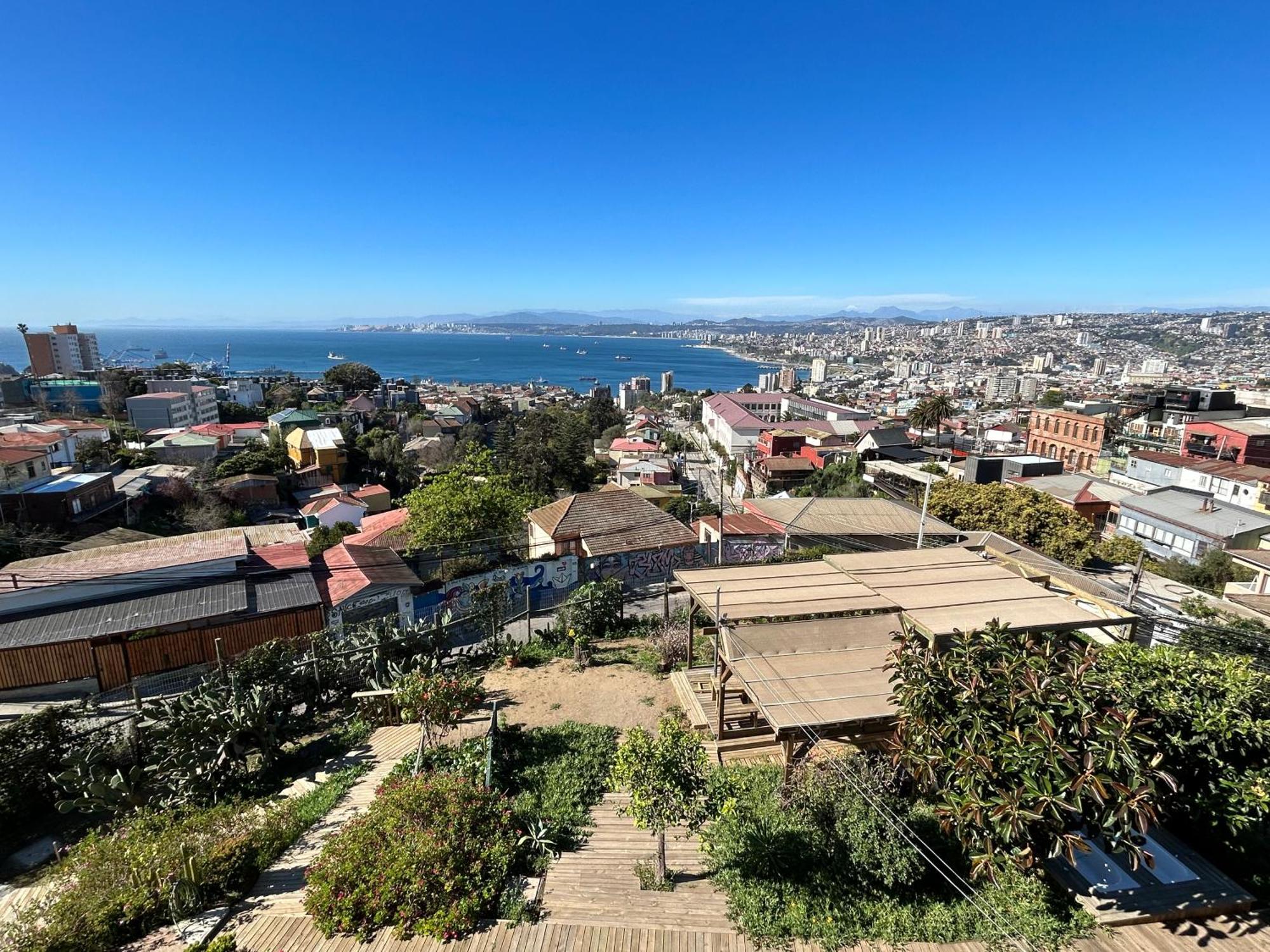 Hotel Faro Azul Valparaiso Cerro Alegre Buitenkant foto