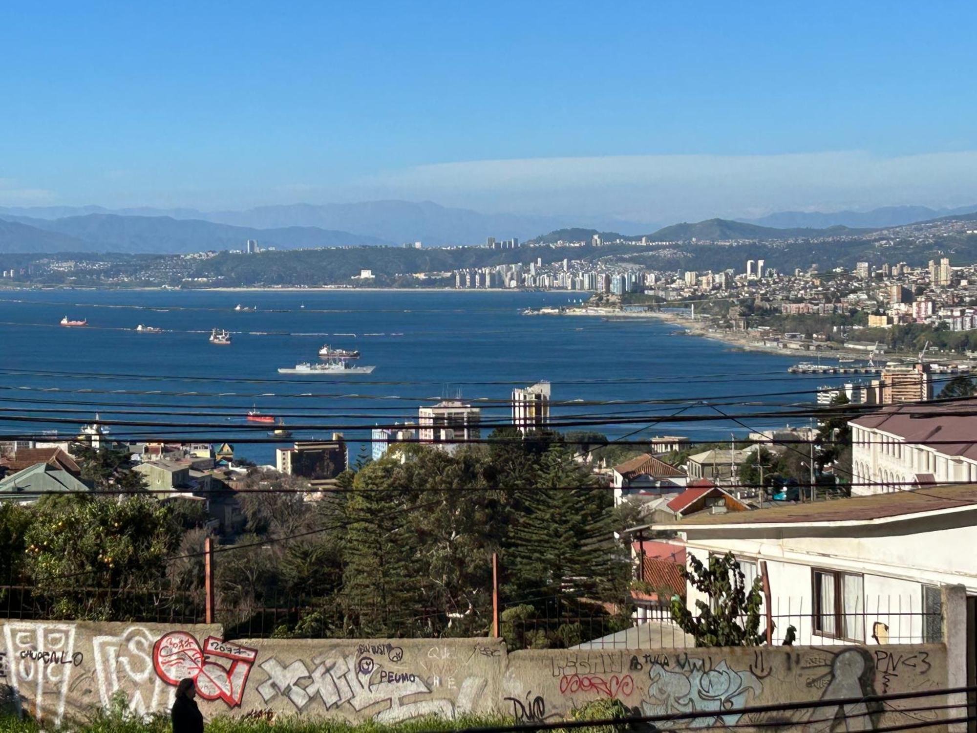 Hotel Faro Azul Valparaiso Cerro Alegre Buitenkant foto