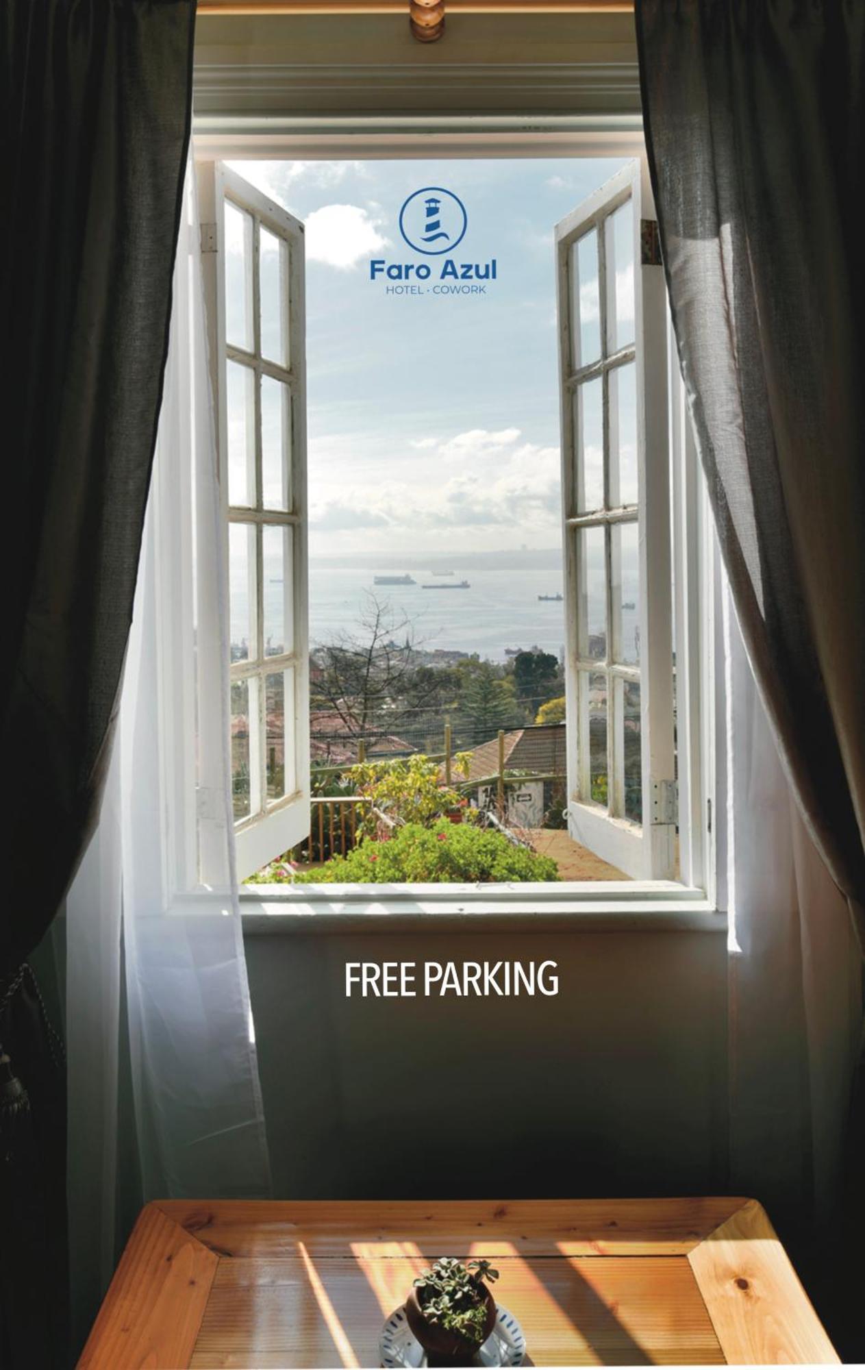 Hotel Faro Azul Valparaiso Cerro Alegre Buitenkant foto