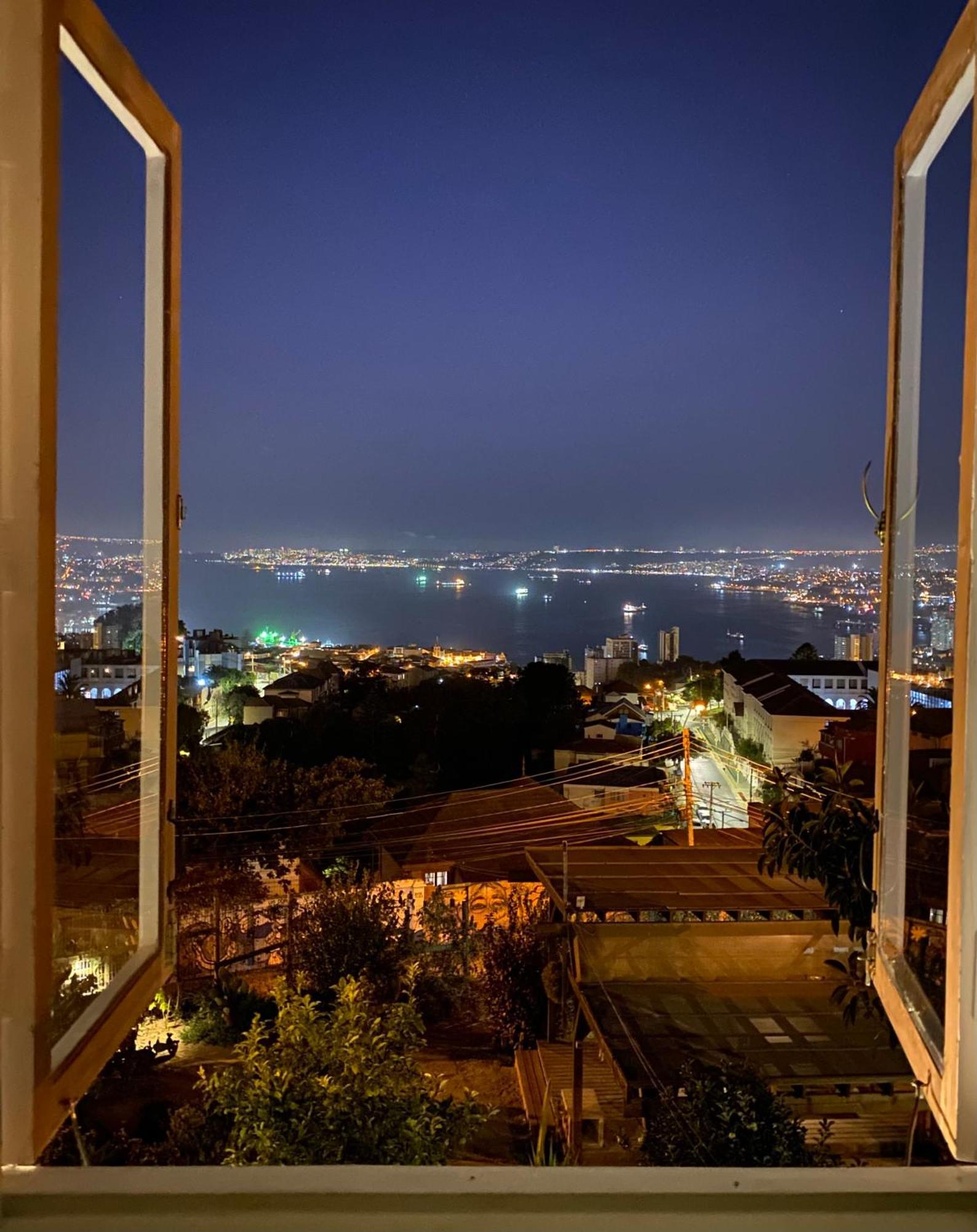 Hotel Faro Azul Valparaiso Cerro Alegre Buitenkant foto